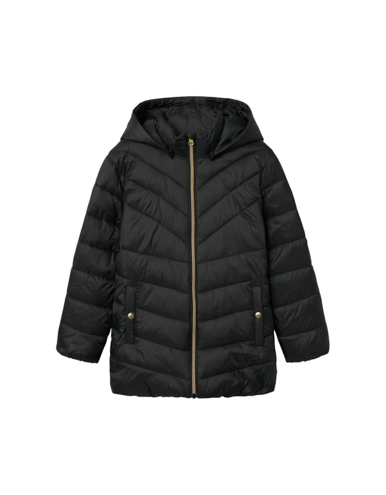 Girls Monay Padded Jacket - Black