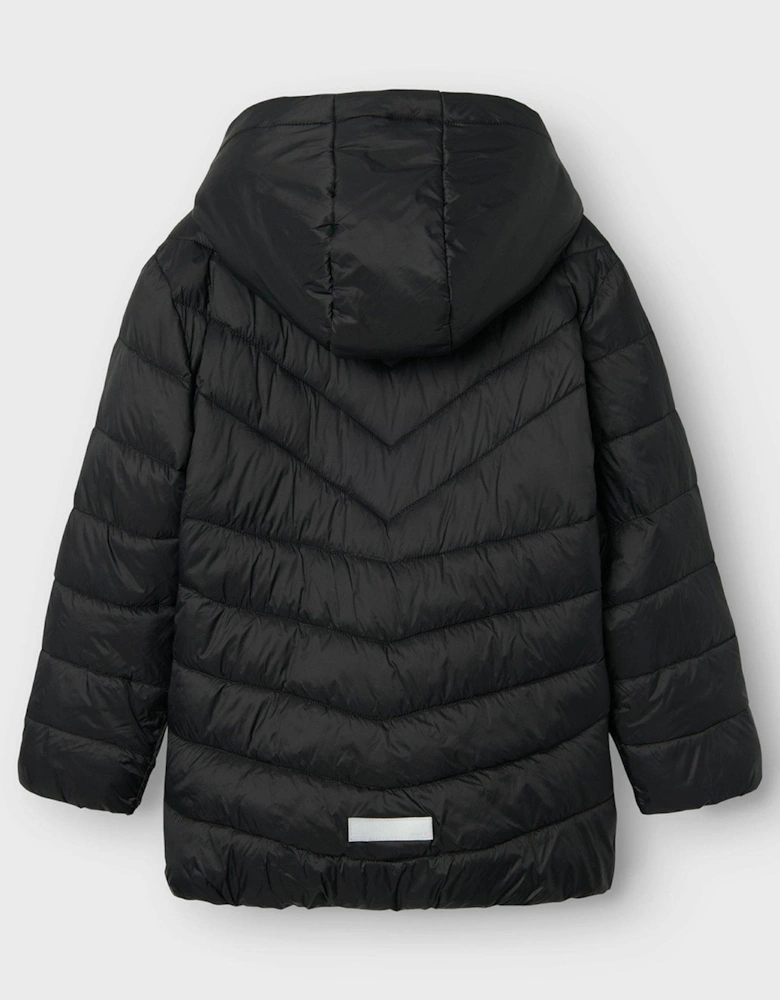 Girls Monay Padded Jacket - Black