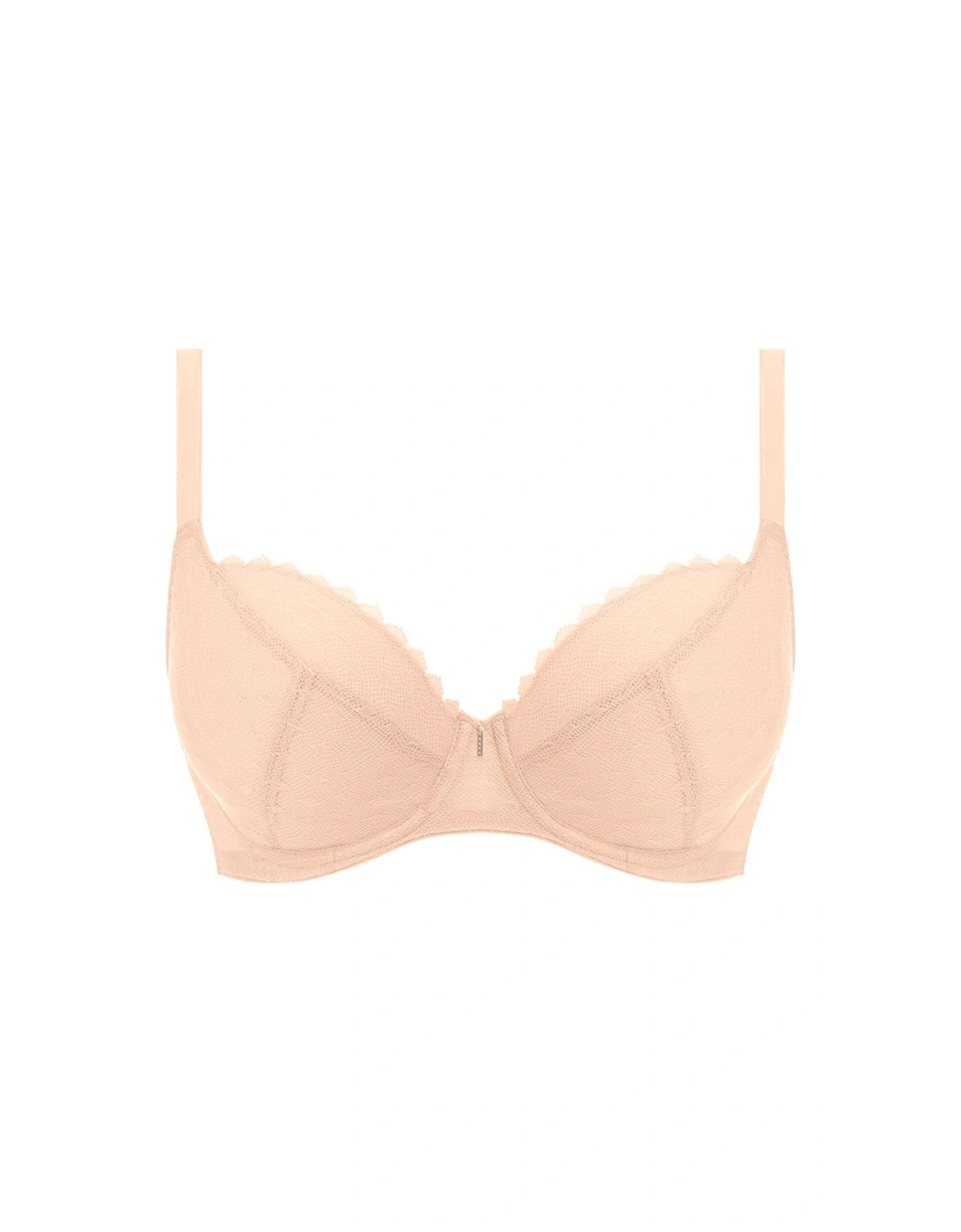 Padded Plunge Bra - Beige