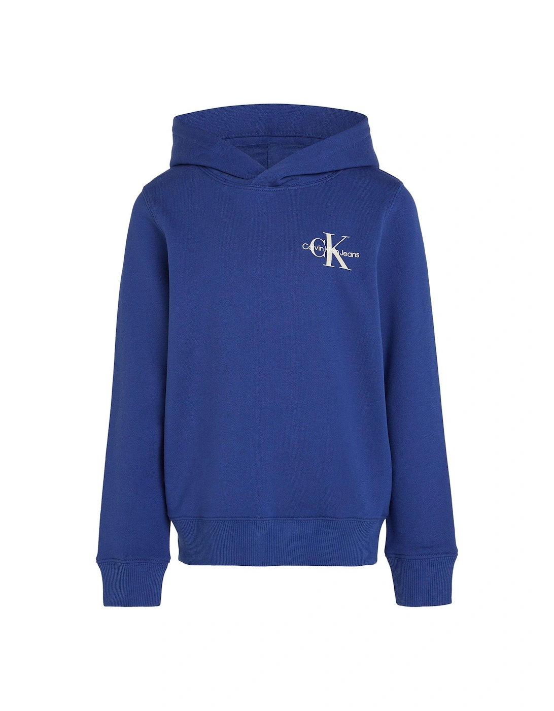 Kids Small Monogram Hoodie - Blue