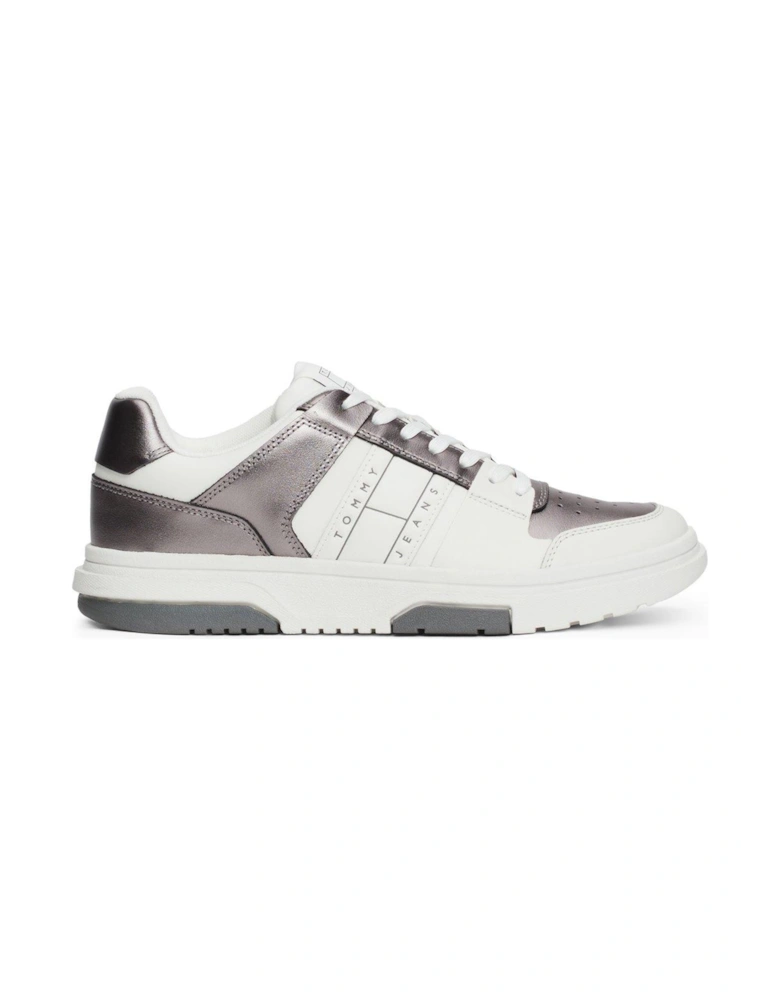 The Brooklyn Metallic Trainers - Grey