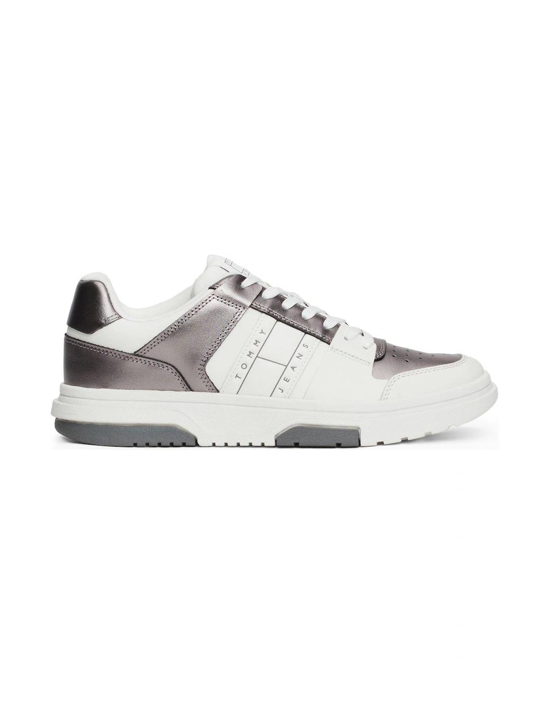 The Brooklyn Metallic Trainers - Grey