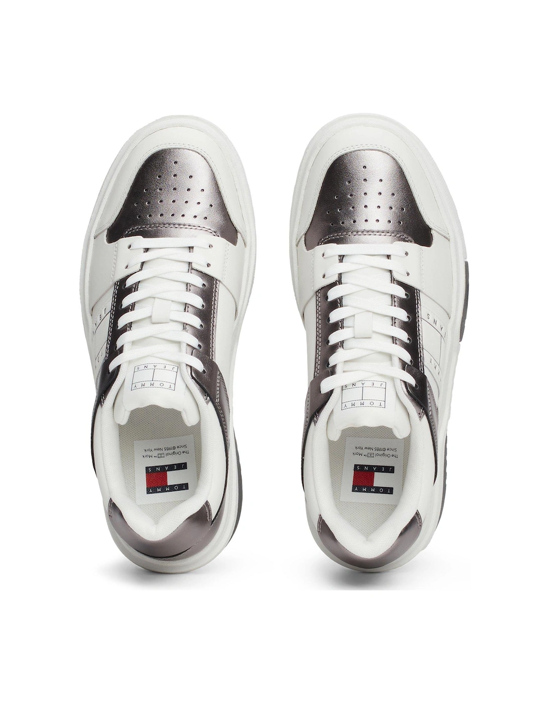 The Brooklyn Metallic Trainers - Grey