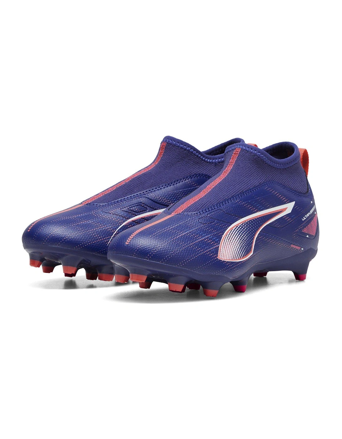 Junior Ultra 5 Match Firm Ground Football Boots - Purple