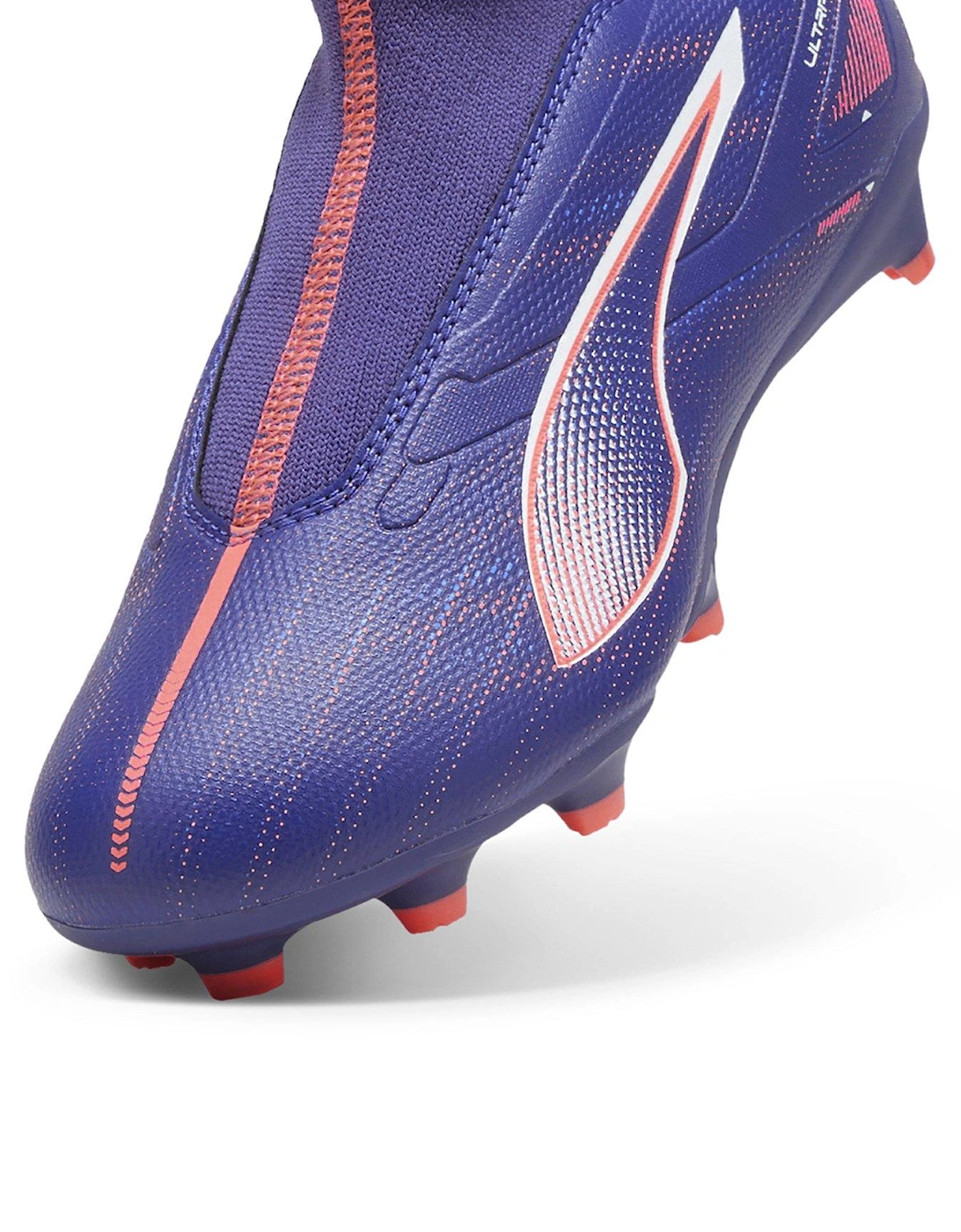 Junior Ultra 5 Match Firm Ground Football Boots - Purple