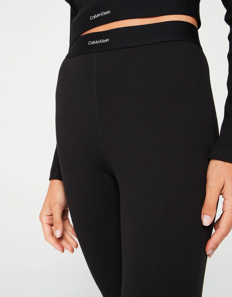 Logo Leggings - Black