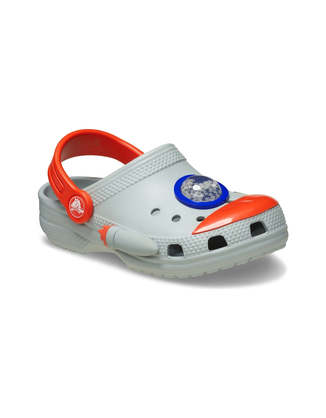 Kids Classic Rocket Ship Clog - Grey