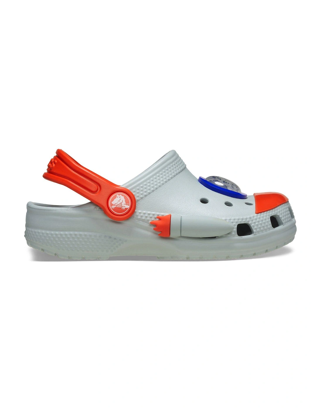 Kids Classic Rocket Ship Clog - Grey