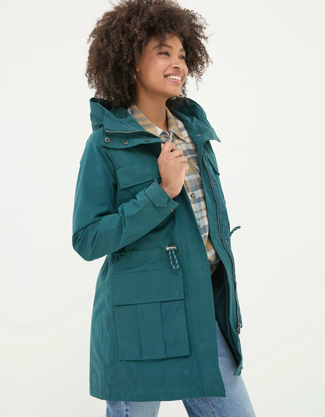 Tiegan Waterproof Coat - Green