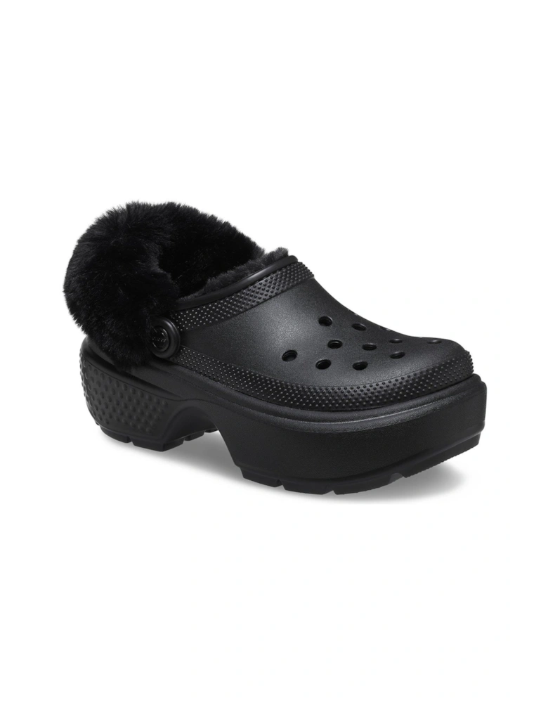 Stomp Lined Clog - Black