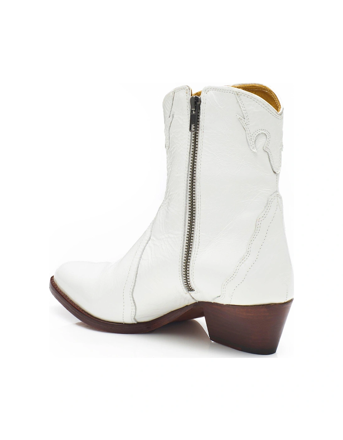 Frontier Western Boots - White