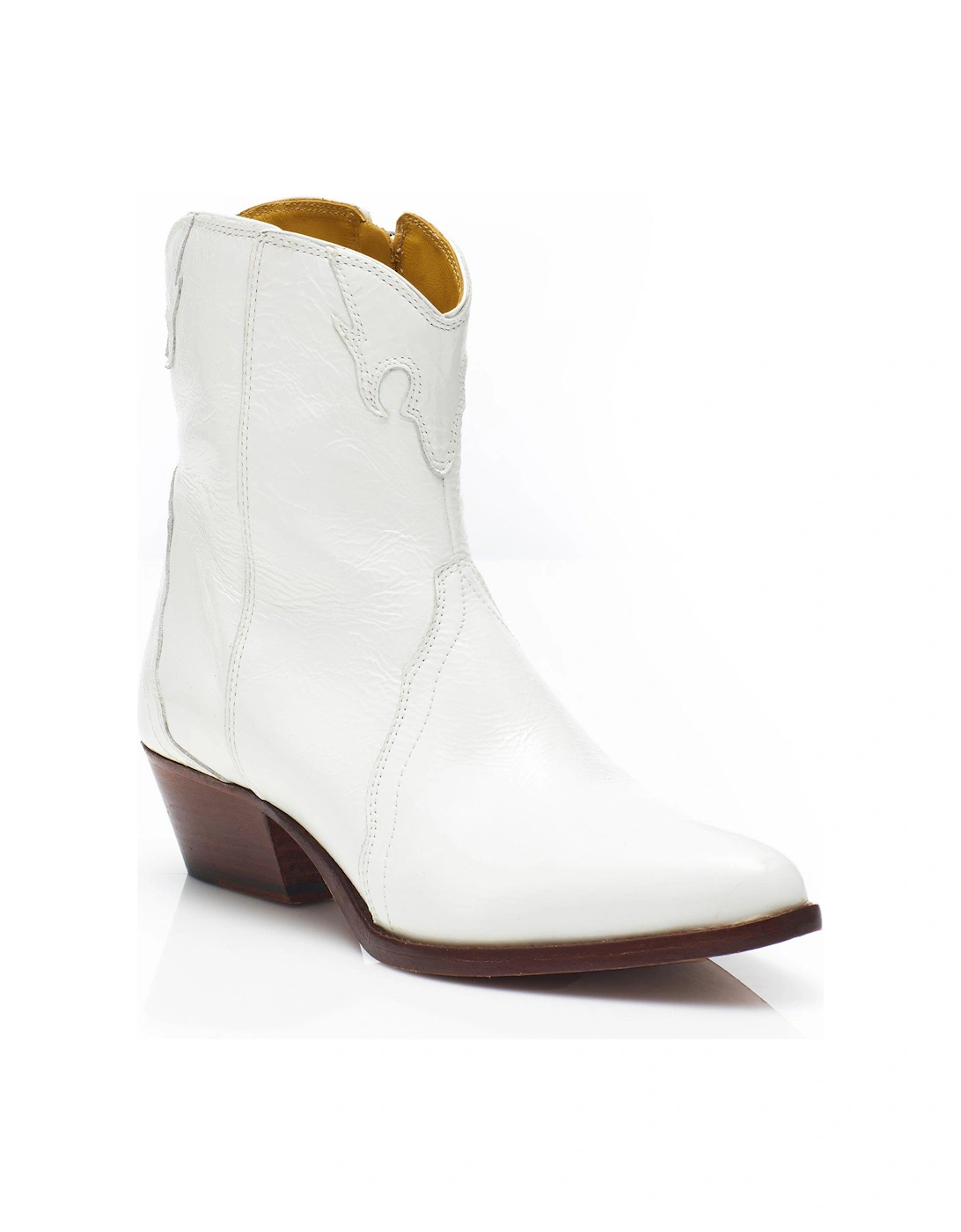 Frontier Western Boots - White