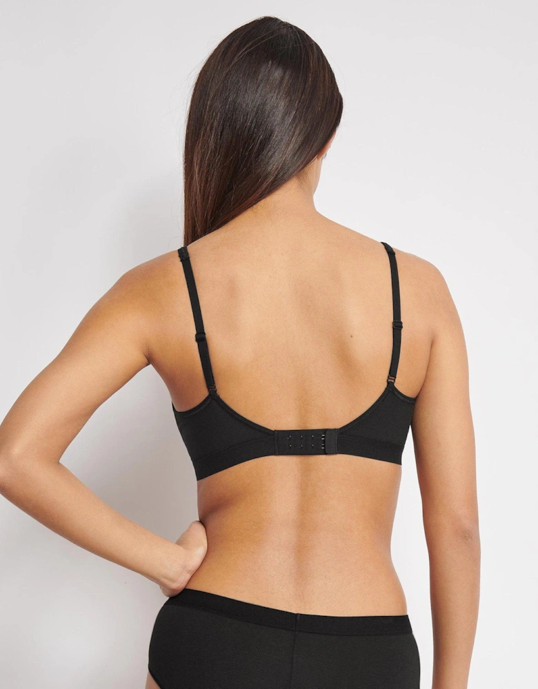 ever ease cotton cooling soft bra