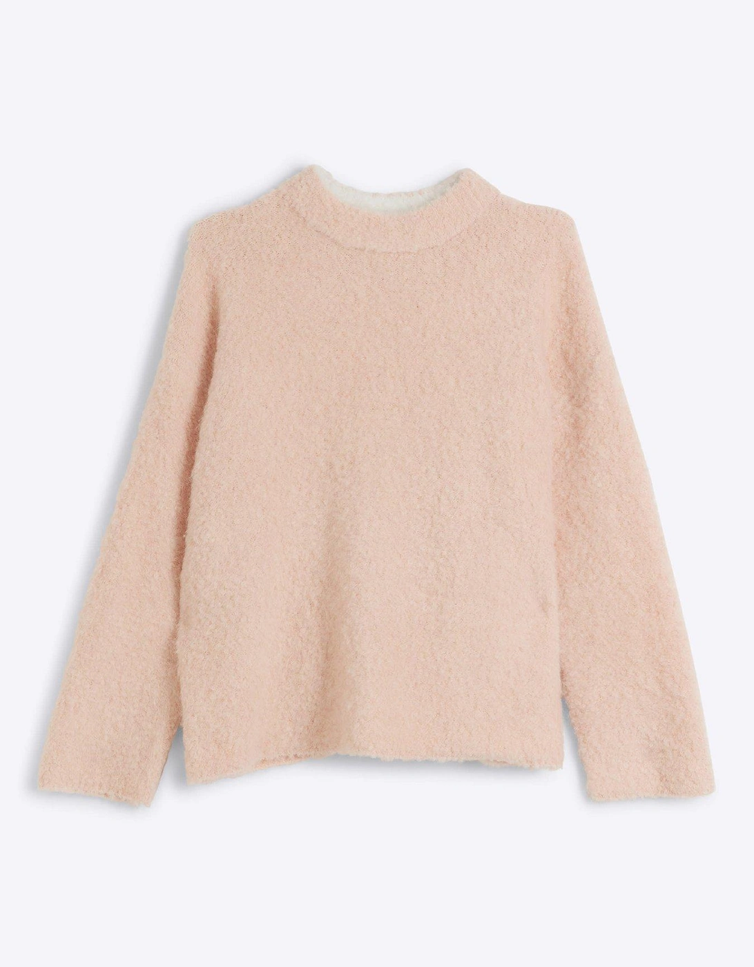 Fuzzy Knit Jumper - Light Pink