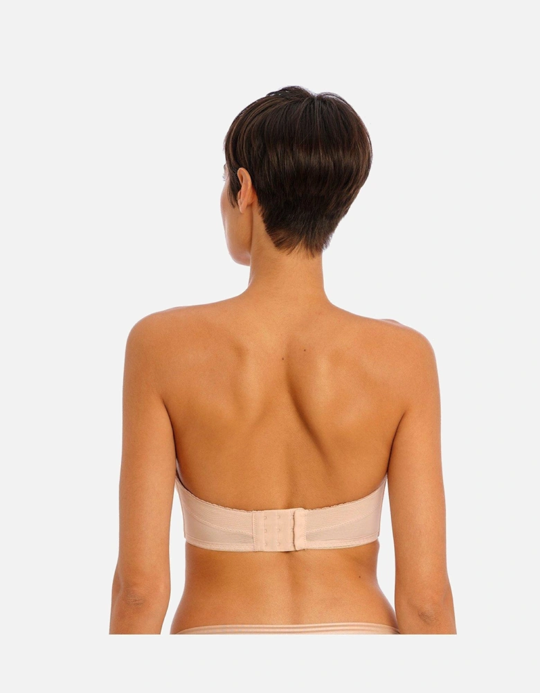 Tailored Underwired Moulded Strapless Bra - Nude