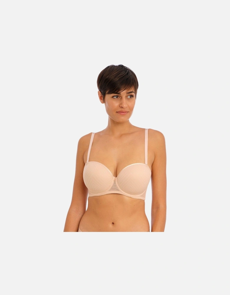 Tailored Underwired Moulded Strapless Bra - Nude