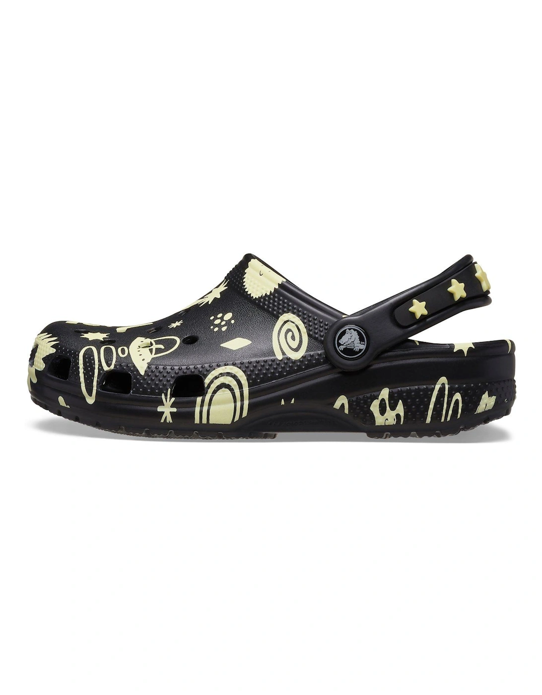 Kids Classic Glow Space Clog - Black