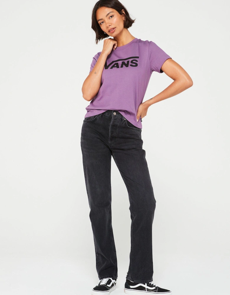 Women's Flying V Crew T-Shirt - Purple