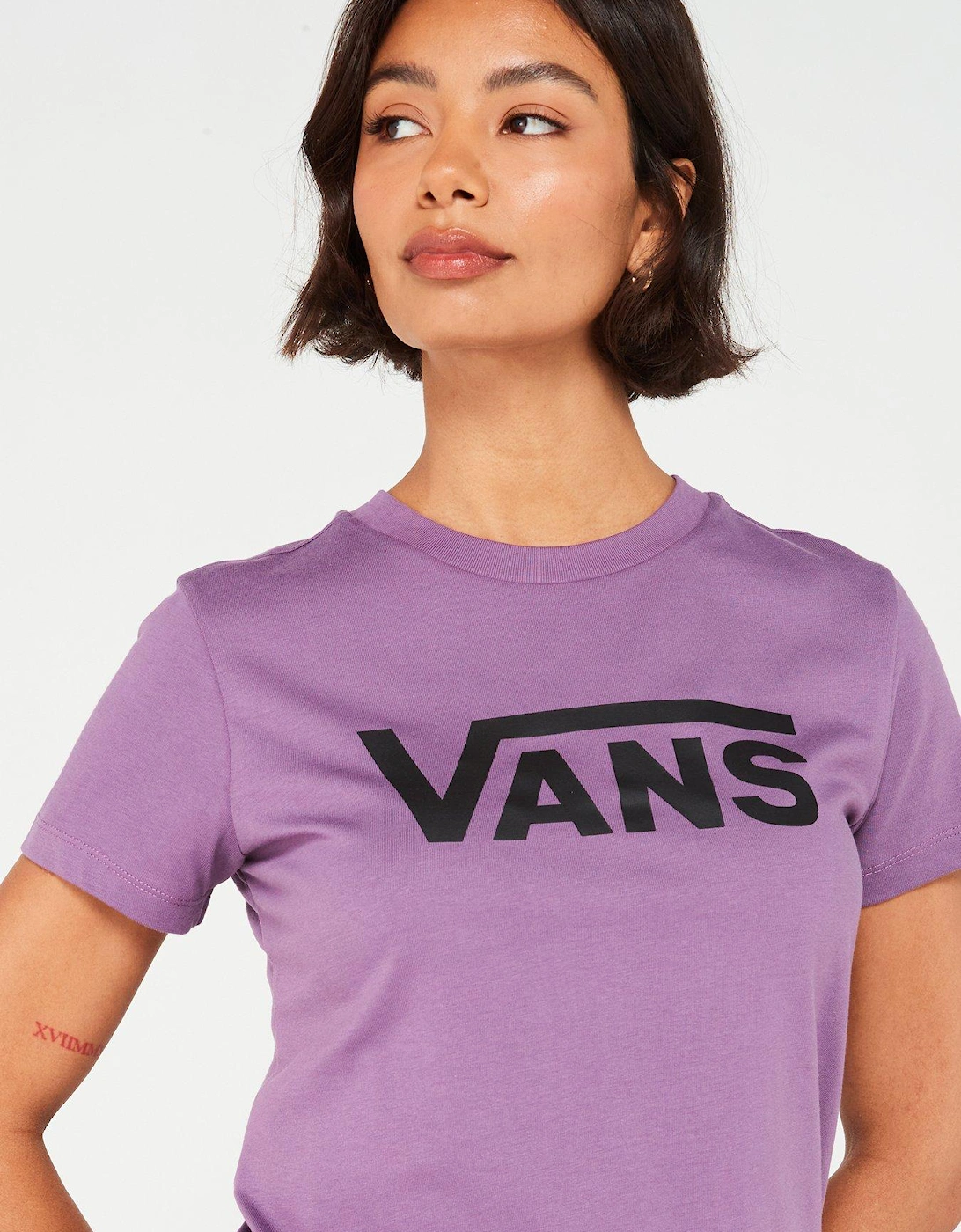 Women's Flying V Crew T-Shirt - Purple