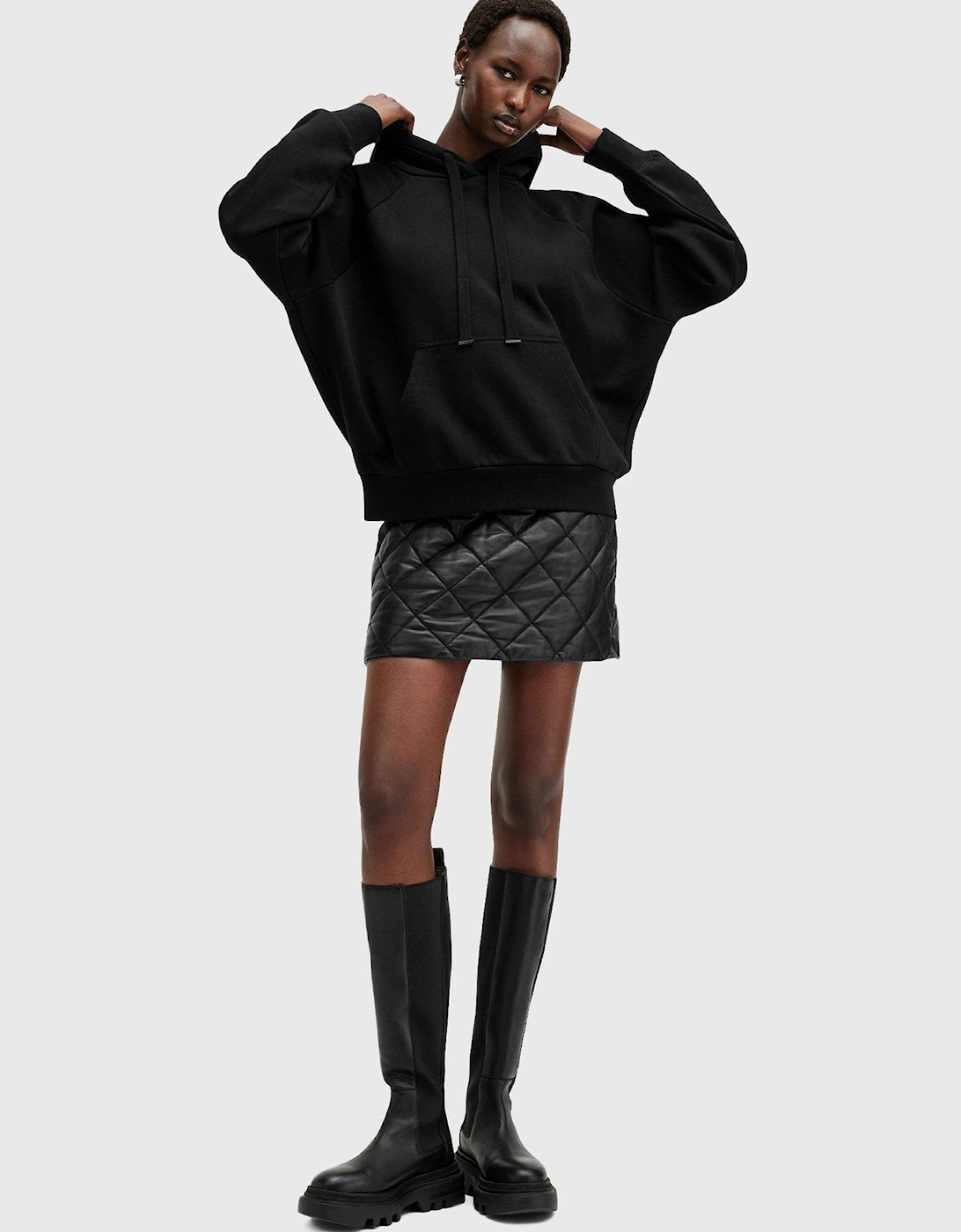 Talon Underground Oversized Hoodie - Black