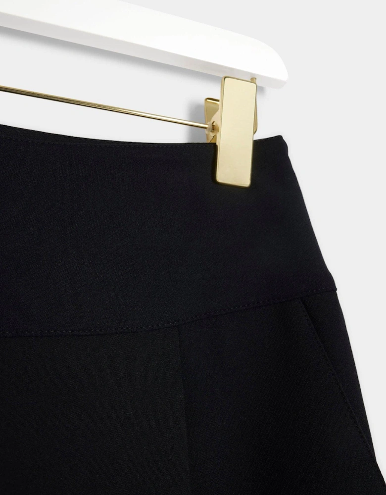 High Waist Trousers - Black