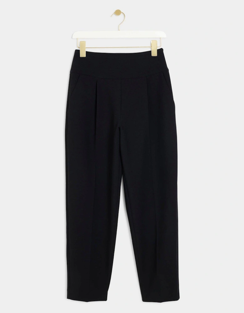 High Waist Trousers - Black