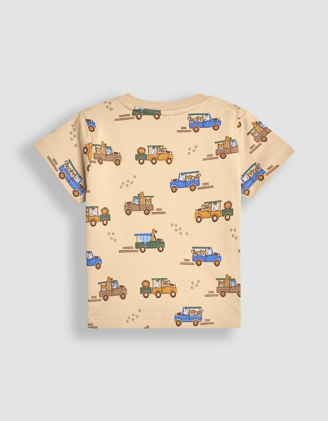 Boys 2-Pack Safari Vehicles T-Shirts - Multi