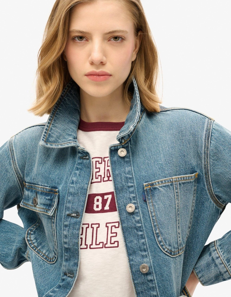 Denim Chore Jacket - Blue