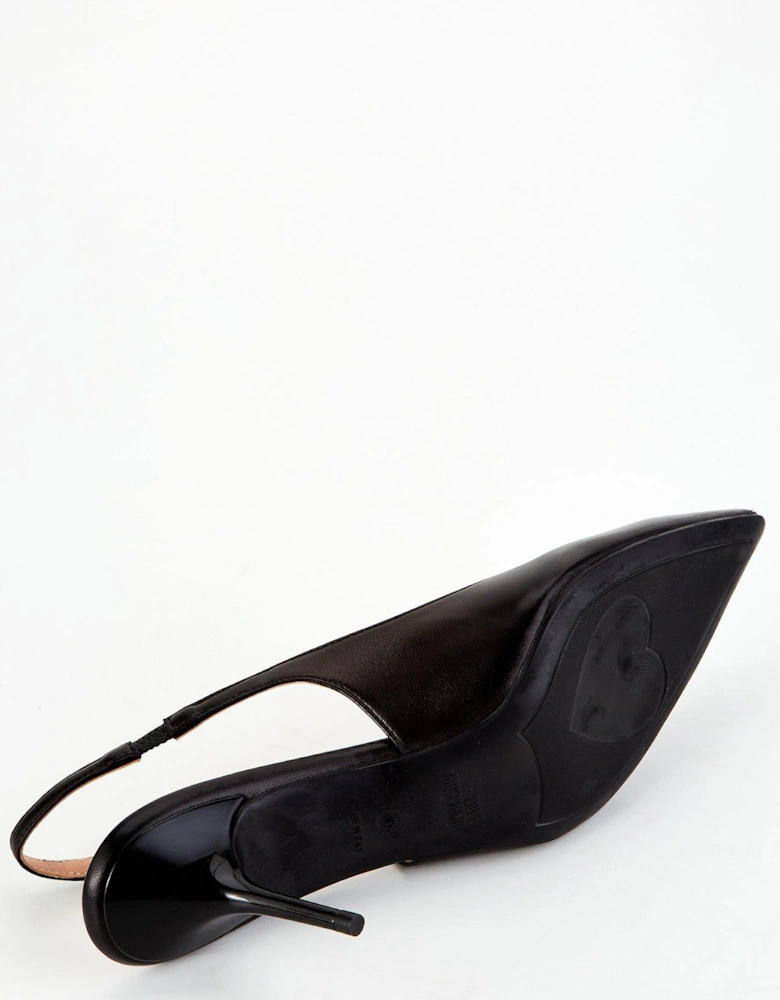 Slingback Heels - Black