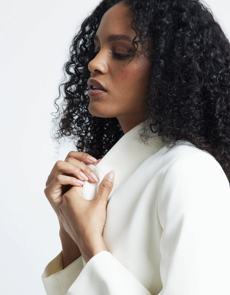 Structured Blazer - Cream