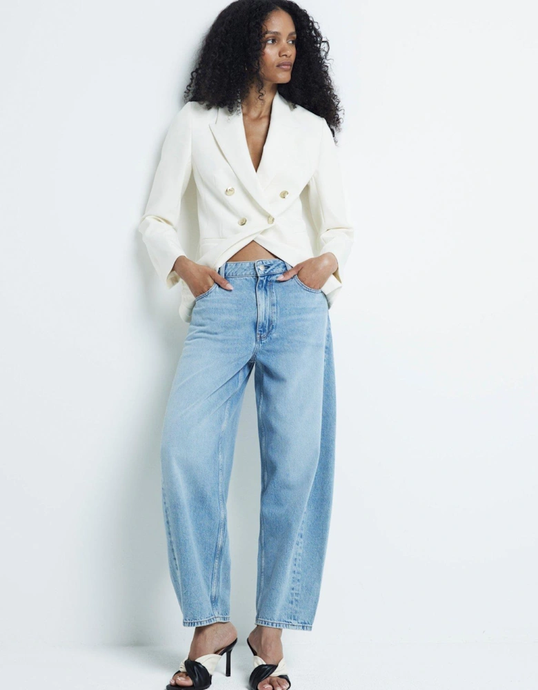 Structured Blazer - Cream