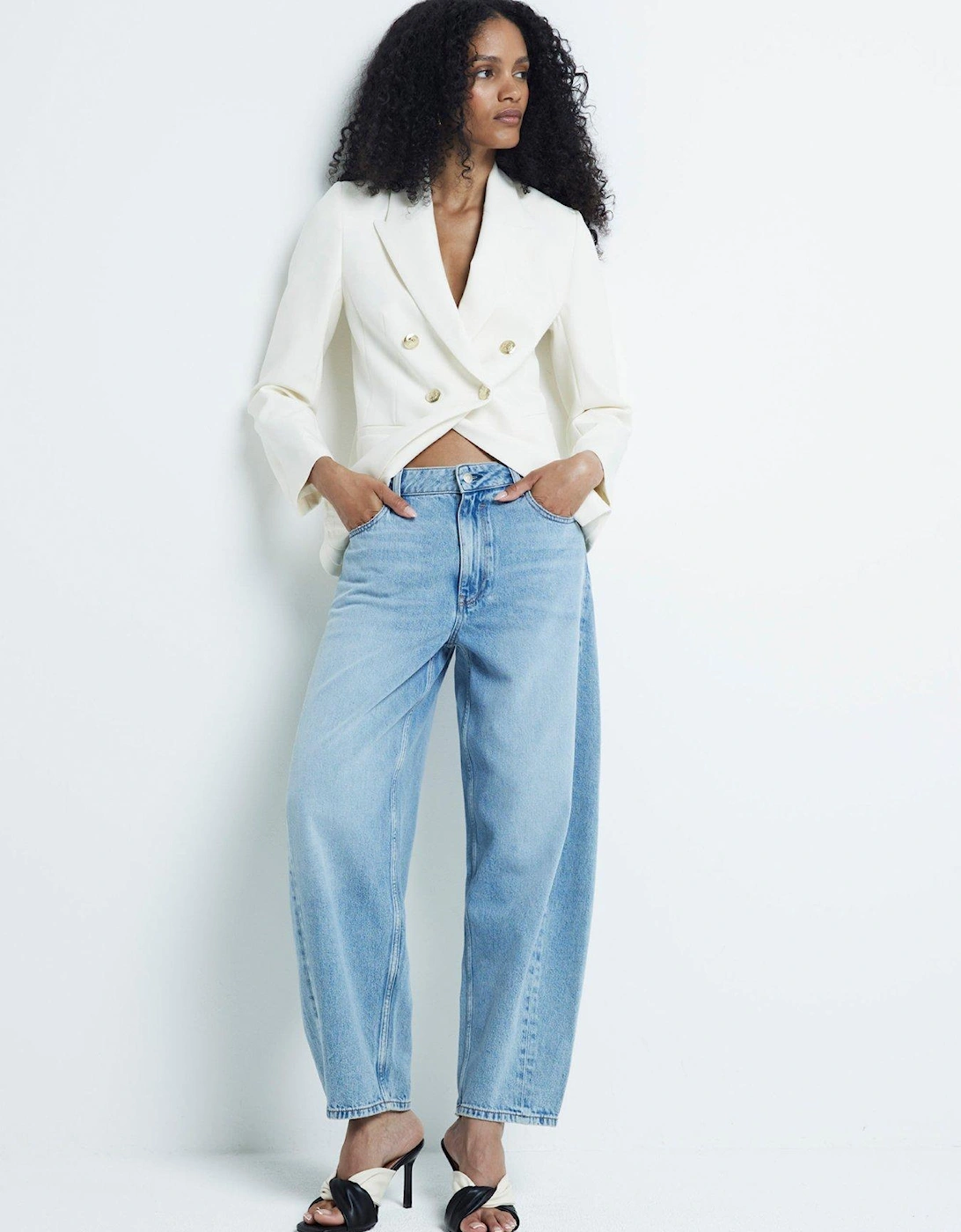 Structured Blazer - Cream