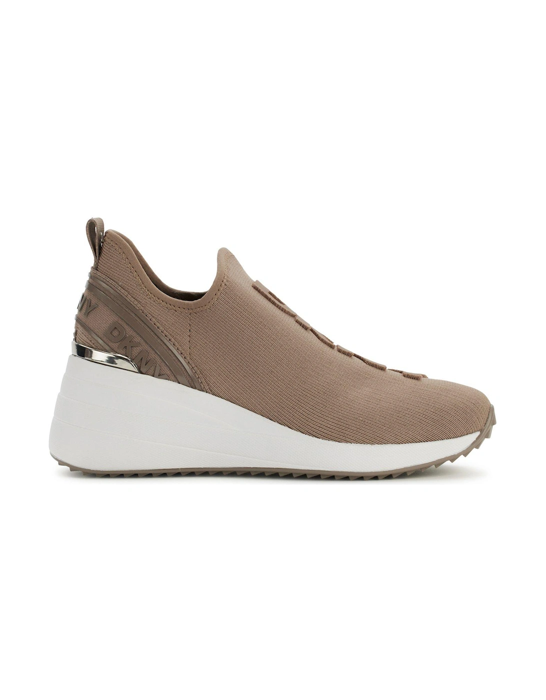 Eeva Wedge Sneaker - Light Brown