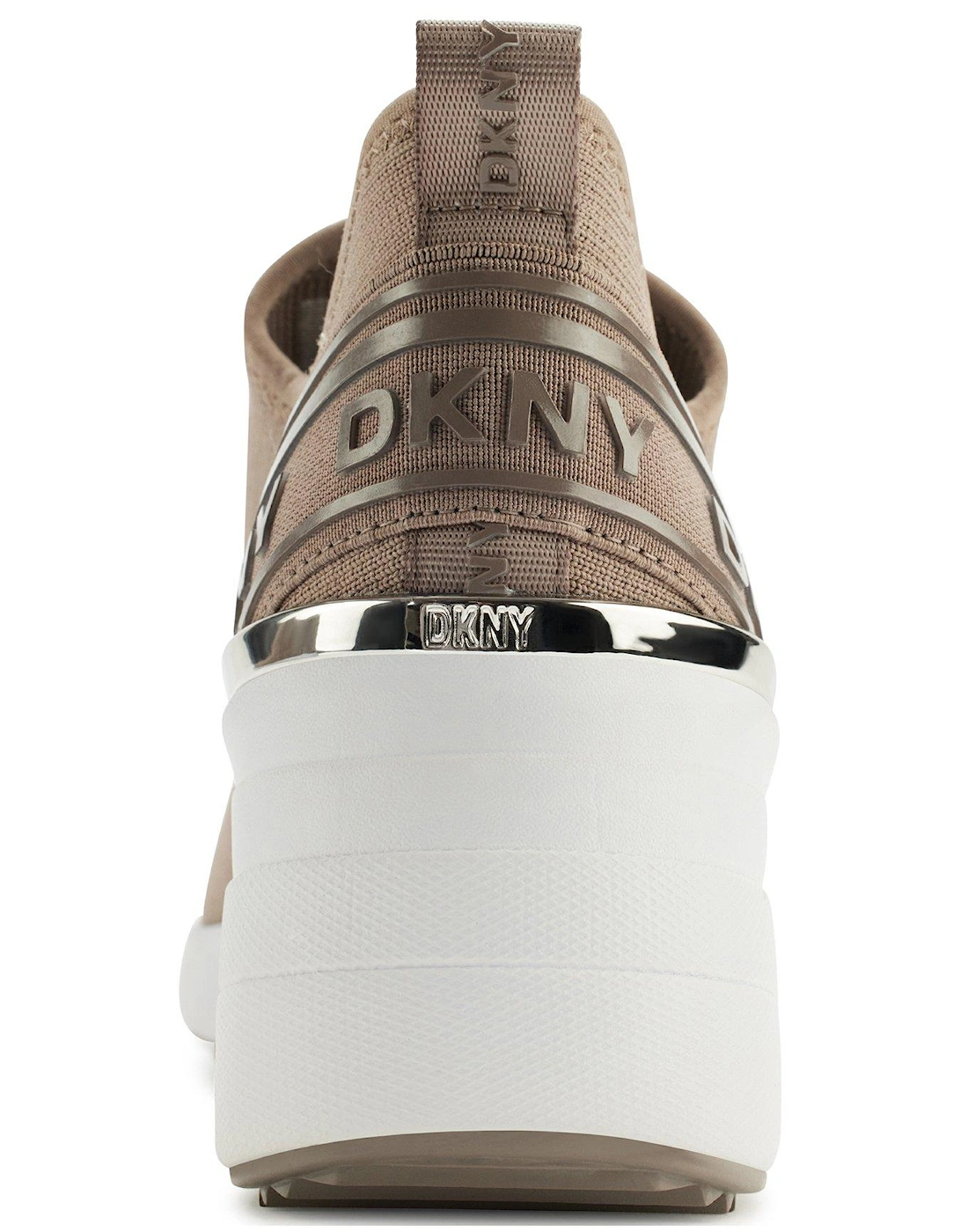 Eeva Wedge Sneaker - Light Brown