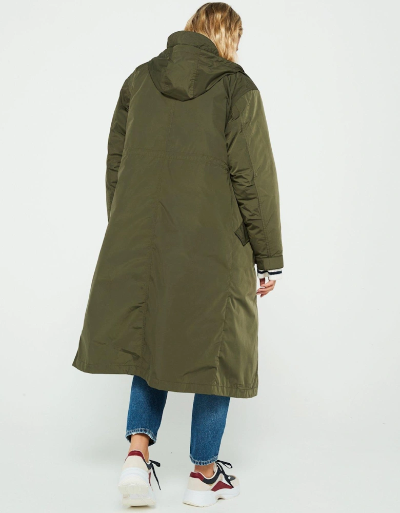 2 In 1 Waterproof Coat - Green