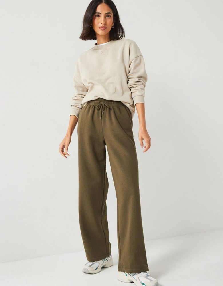 Wide Leg Jogger - Green