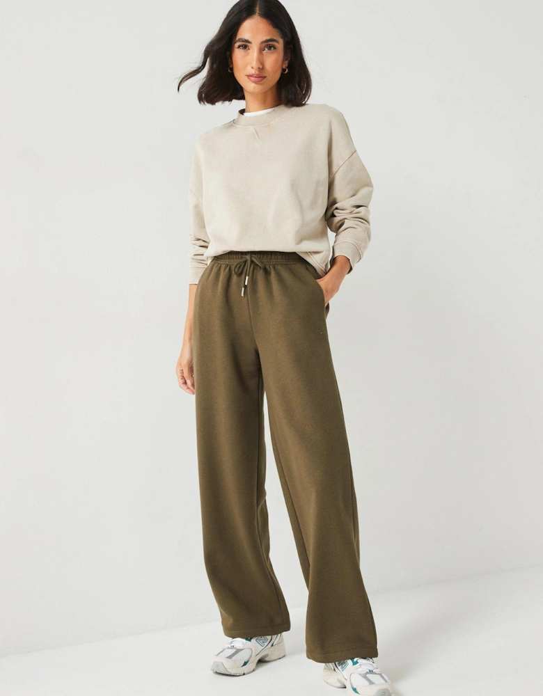 Wide Leg Jogger - Green