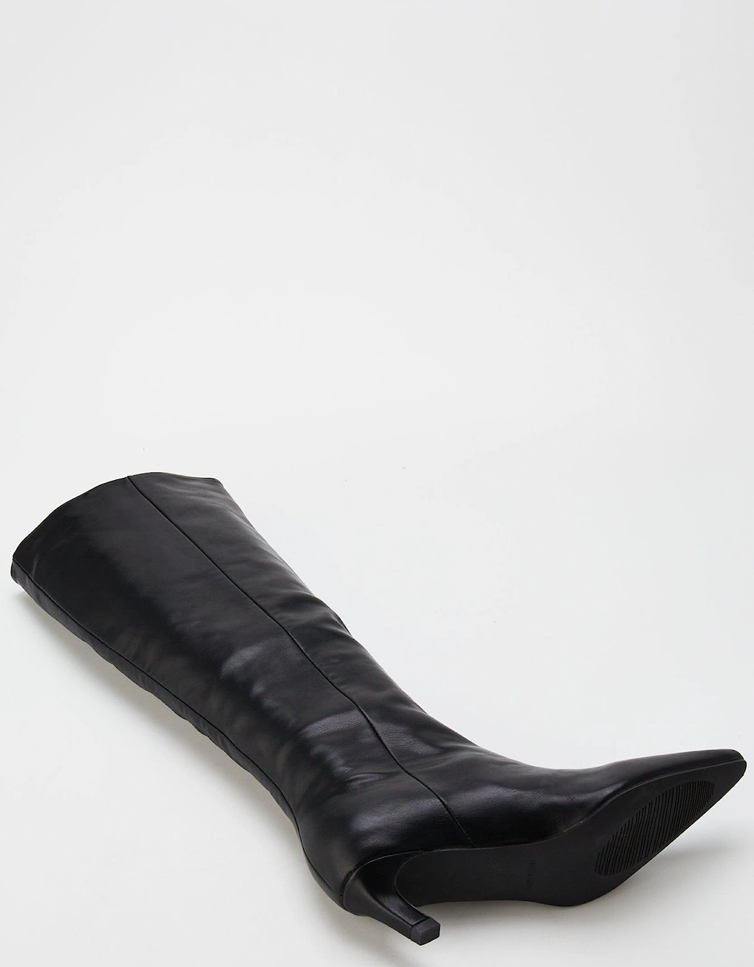 Flaura Knee High Boot - Black