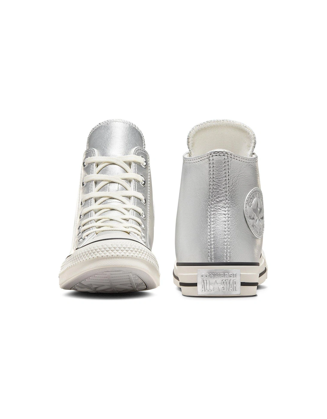 Womens Chuck Taylor All Star Hi Trainers - Metallic