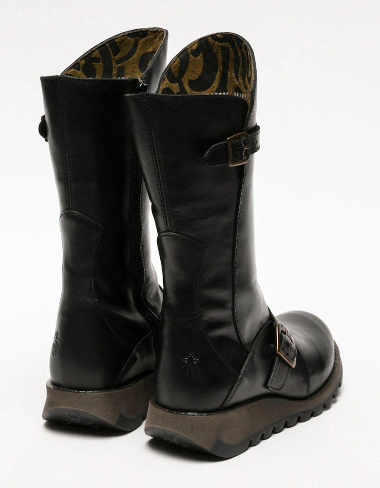 Mes 2 Calf Boots - Black