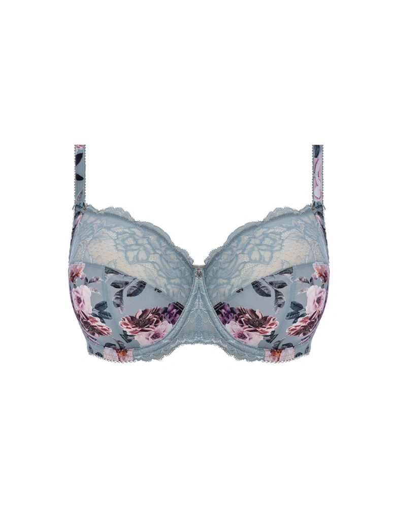 Pippa Underwired Side Support Bra - Blue