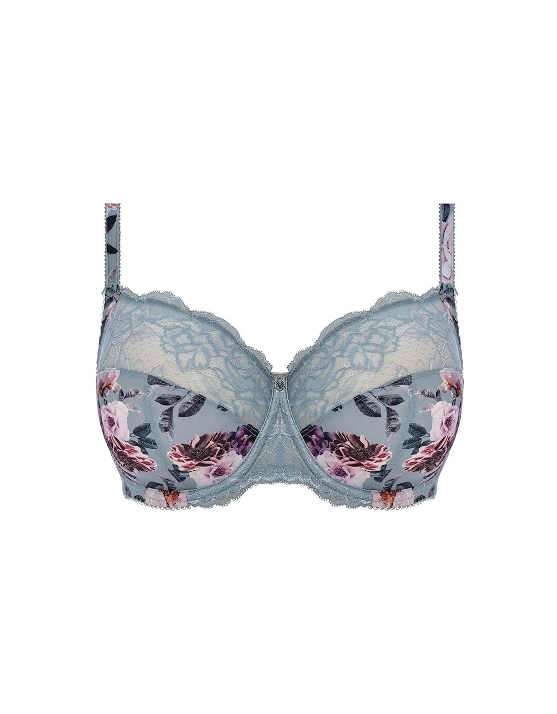 Pippa Underwired Side Support Bra - Blue