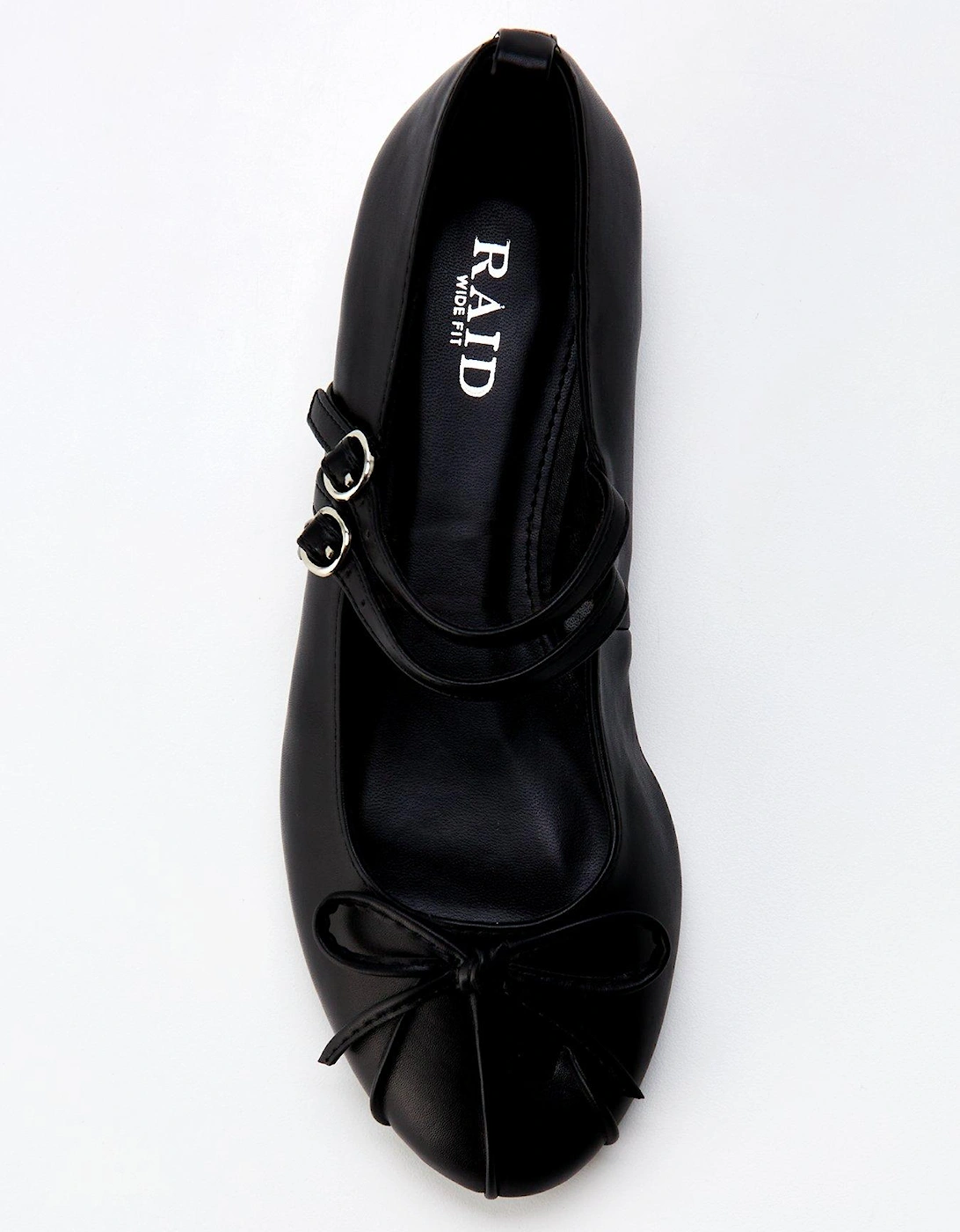 Wide Fit Idol Mary Jane Shoe - Black