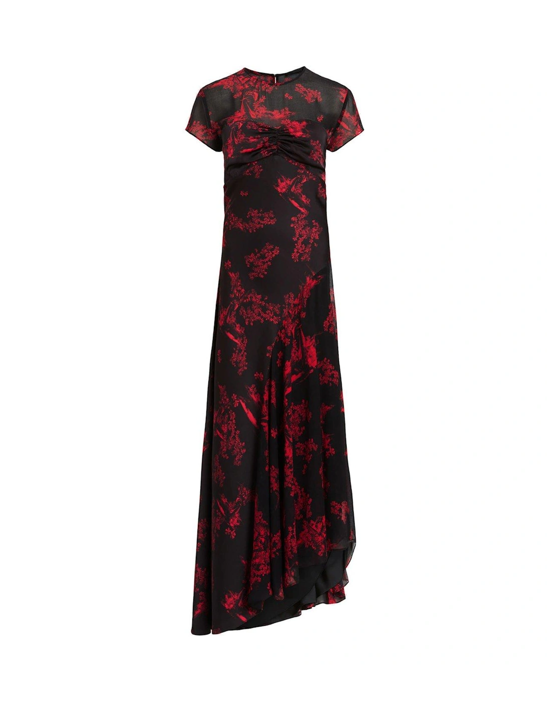 Tasha Midi Dress - Red