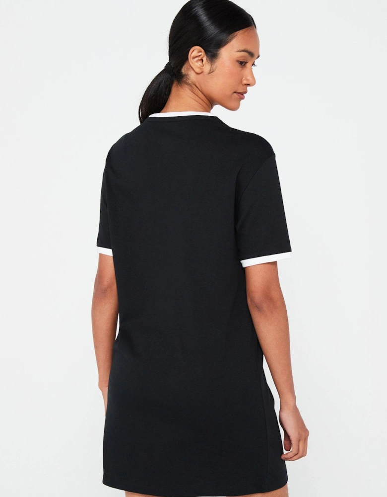 Womens Chuck Patch Tee Dress - Black