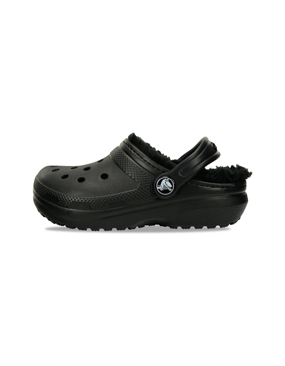 Kids Classic Lined Clog Sandal - Black