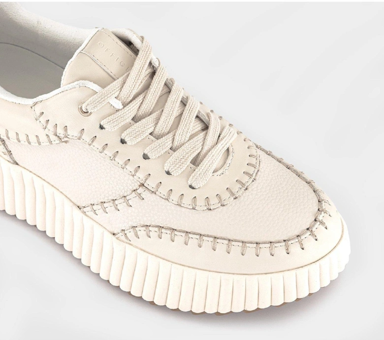 Taylor Stitch Detail Trainer - Off White