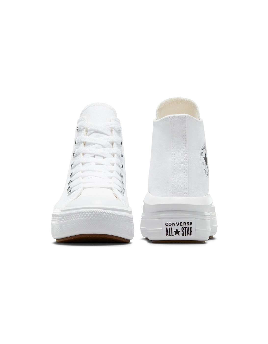 Womens Move Hi Top Trainers - White