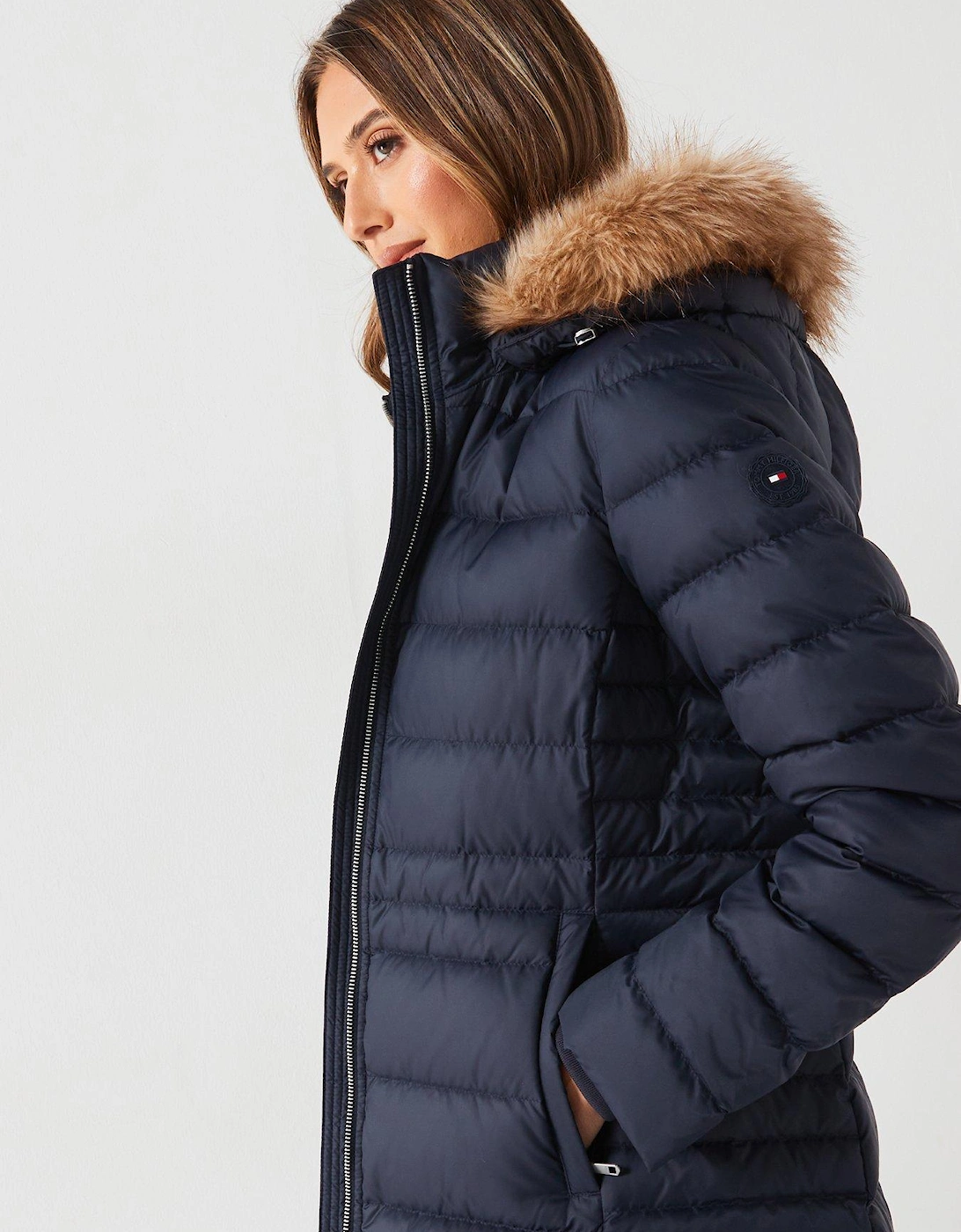 Tyra Padded Jacket - Navy