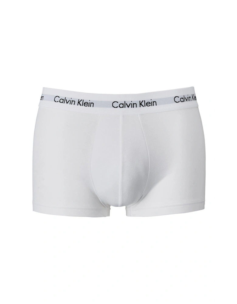 3 Pack Low Rise Trunks - White